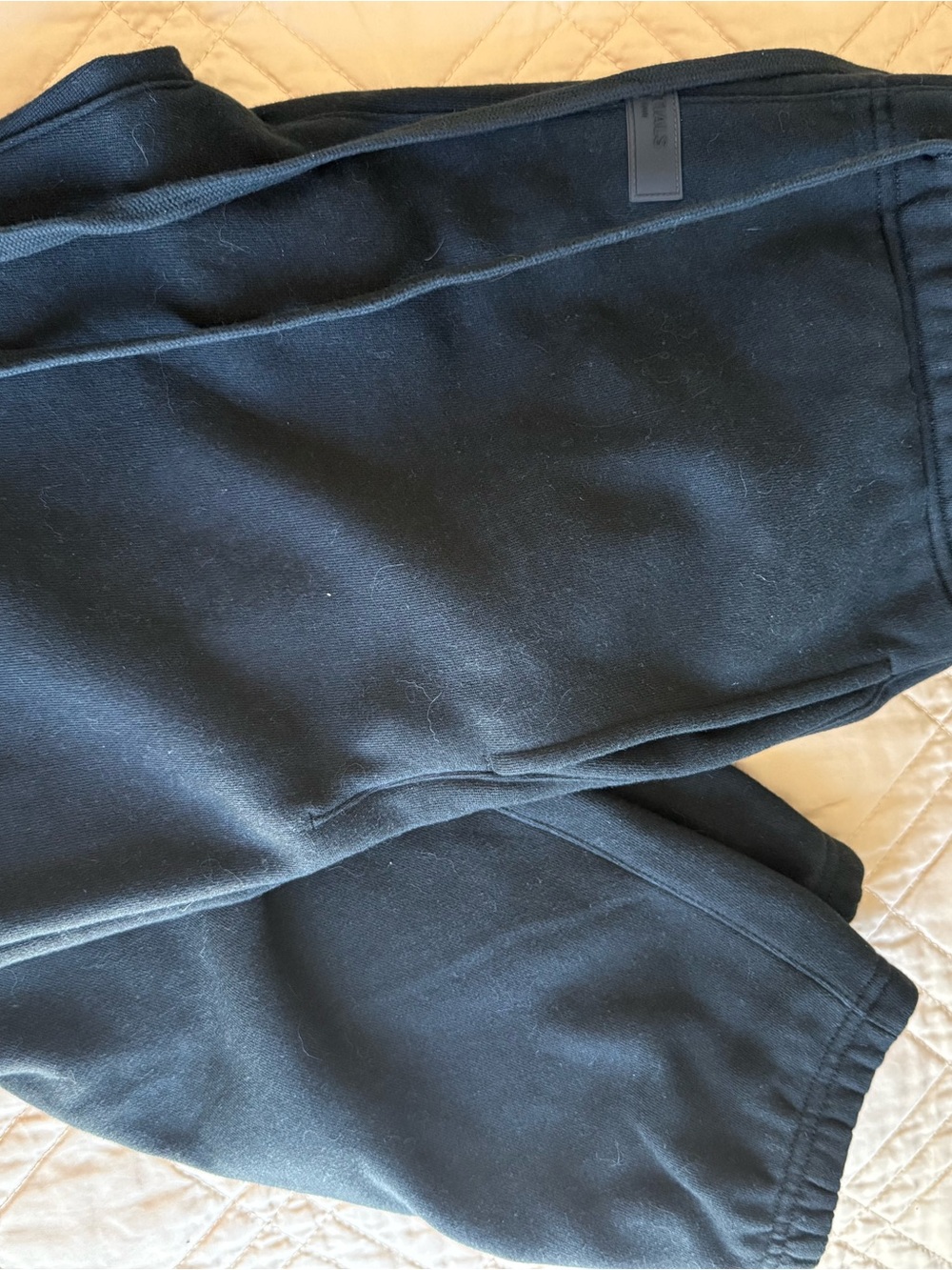 Essentials Black Men's Sweatpants Joggers